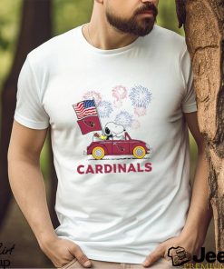 Snoopy Football Happy 4th Of July Arizona Cardinals Shirt