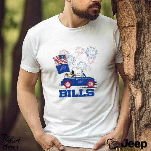 Snoopy Football Happy 4th Of July Buffalo Bills Shirt