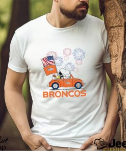 Snoopy Football Happy 4th Of July Denver Broncos Shirt