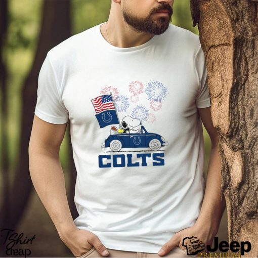 Snoopy Football Happy 4th Of July Indianapolis Colts Shirt