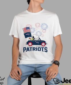 Snoopy Football Happy 4th Of July New England Patriots Shirt