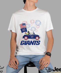 Snoopy Football Happy 4th Of July New York Giants Shirt