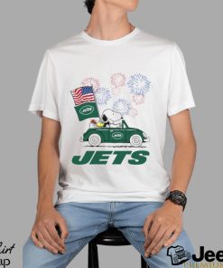 Snoopy Football Happy 4th Of July New York Jets Shirt