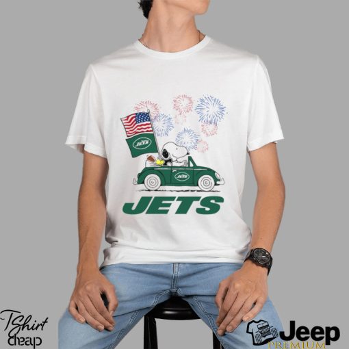 Snoopy Football Happy 4th Of July New York Jets Shirt