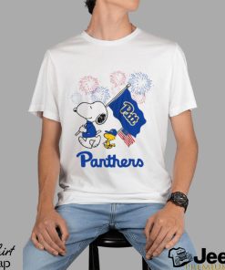 Snoopy Football Happy 4th Of July Pittsburgh Panthers Shirt