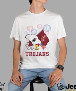 Snoopy Football Happy 4th Of July USC Trojans Shirt