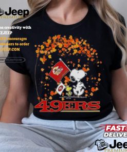 Snoopy Francisco 49ers Fall Shirt