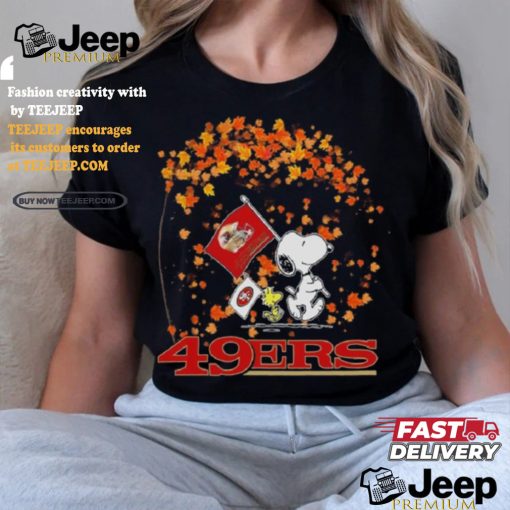 Snoopy Francisco 49ers Fall Shirt