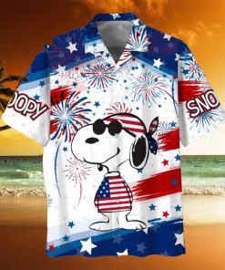 Snoopy Happy 4th Of July 2024 Hawaiian Shirt