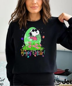 Snoopy Happy Easter Green Egg Fan 2024 Shirt