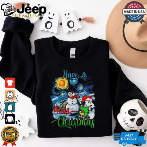 Snoopy Have A Merry Christmas 2024 Happy Holidays T shirt