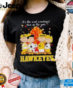 Snoopy Iowa Fall is the most beautiful time of the year shirt