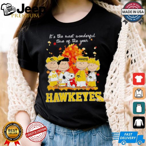 Snoopy Iowa Fall is the most beautiful time of the year shirt