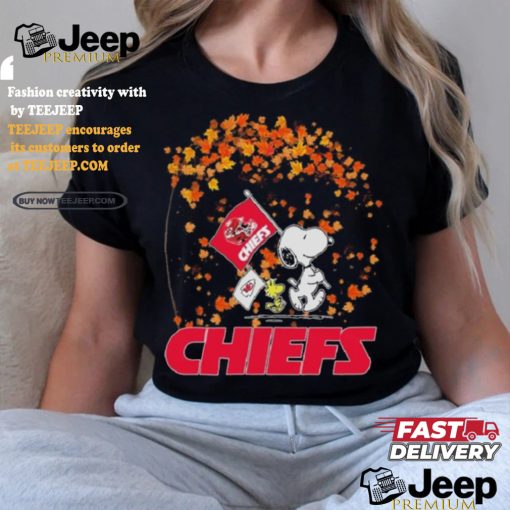 Snoopy Kansas City Chiefs Fall Shirt