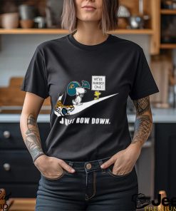 Snoopy NFL Just Bow Down Jacksonville Jaguars shirt