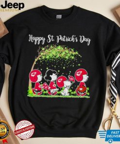 Snoopy Peanuts Kansas City Chiefs Happy St.Patrick’s Day shirt