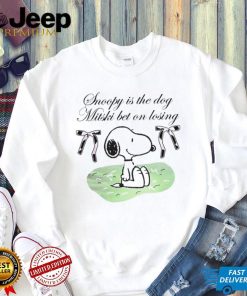 Snoopy Peanuts is the dog mitski bet on losing shirt