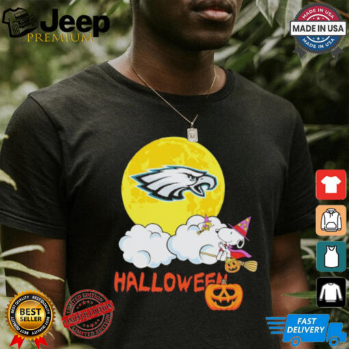 Snoopy Philadelphia Eagles NFL Halloween 2024 Shirt