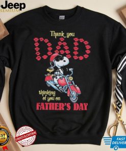 Snoopy Thank You Dad Thinking Of You On Father’s Day shirt