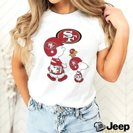 Snoopy The Peanuts San Francisco 49ers Shirt