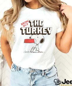 Snoopy The Peanuts bring out the Turkey shirt