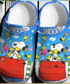 Snoopy Woodstock Beautiful Day Crocs