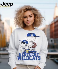 Snoopy and Charlie Brown Kentucky Wildcats baseball shirt