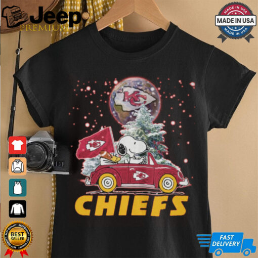 Snoopy and Woodstock Cheifs Xmas christmas Shirt