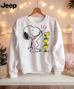 Snoopy and Woodstock Peanuts cartoon shirt