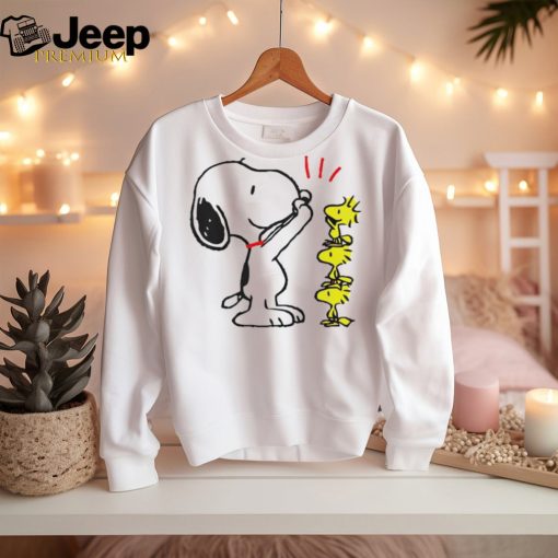 Snoopy and Woodstock Peanuts cartoon shirt