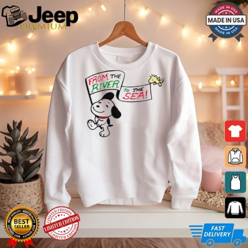 Snoopy and Woodstock from the river to the sea shirt