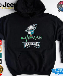 Snoopy heartbeat Philadelphia Eagles shirt Limited Edition