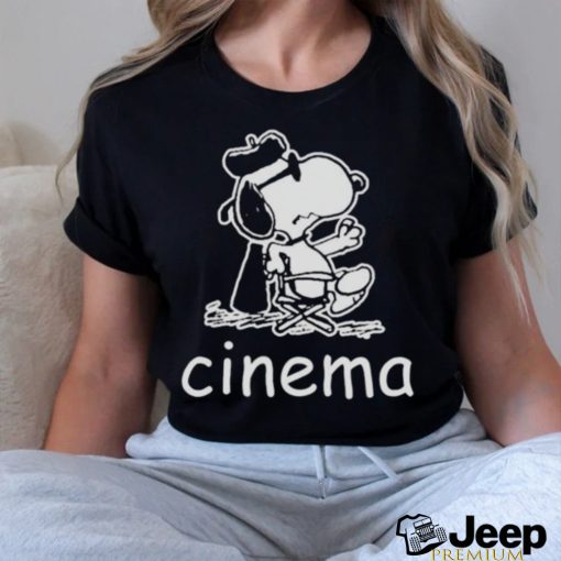 Snoopy summer cinema shirt