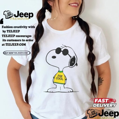 Snoopy t shirt Joe cool shirt