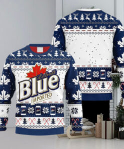 Snowflakes Labatt Blue Christmas Ugly Sweater