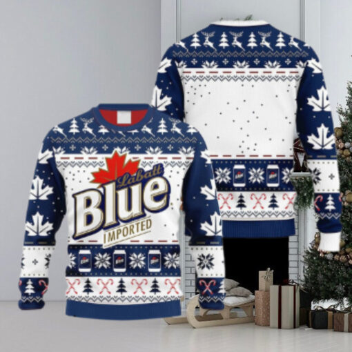 Snowflakes Labatt Blue Christmas Ugly Sweater