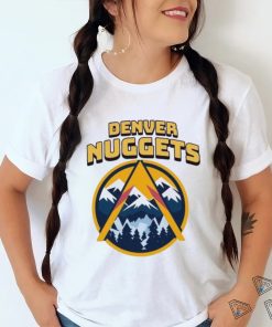 Snowy Mountain Peaks Denver Nuggets NBA Team shirt