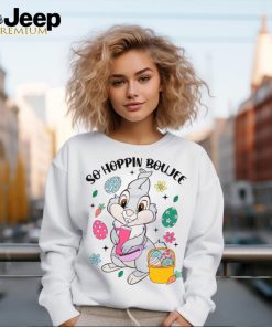 So Hoppin Boujee Tumbler Easter Bunny shirt