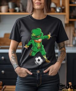 Soccer Leprechaun St Patricks Day Boys Girls Sports Shirt