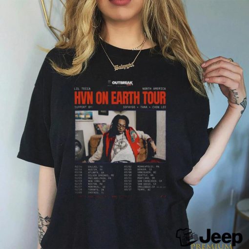 Sofaygo Will Be Joining Lil Tecca On His Hvn On Earth Tour T shirt