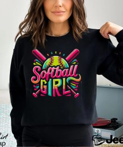 Softball Girl Softball Player Fan T Shirt