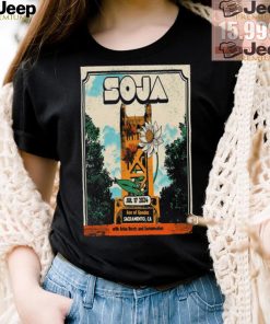 Soja The Ace Of Spades in Sacramento CA July 17 2024 Poster shirt