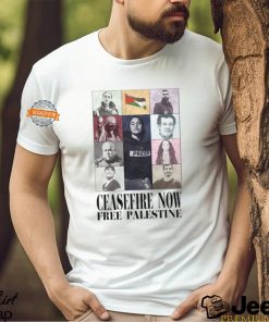 Solongliz Ceasefire Now Free Palestine Shirt