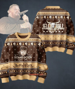 Somebody Save Me Jelly Roll Christmas Ugly Sweater