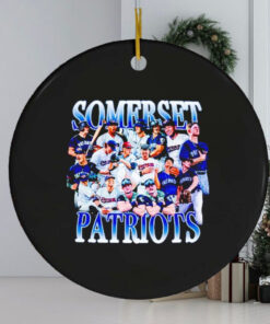 Somerset Patriots 2024 team players ornament