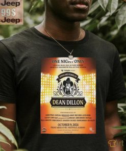 Songs And Stories Of Dean Dillon One Night Only On October 9 2024 Shirt