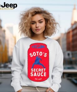 Soto’s secret sauce Juan Soto New York Yankees shirt