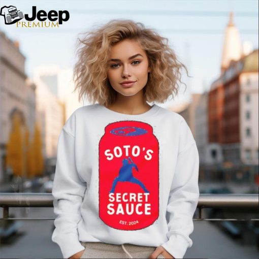 Soto’s secret sauce Juan Soto New York Yankees shirt