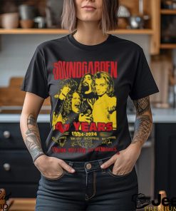 Soundgarden 40 Years 1984 2024 Thank You For The Memories T Shirt