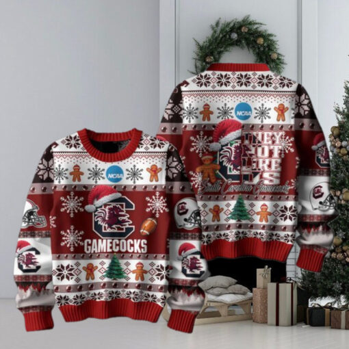 South Carolina Gamecocks Football They Not Like Us Christmas Ugly Sweater